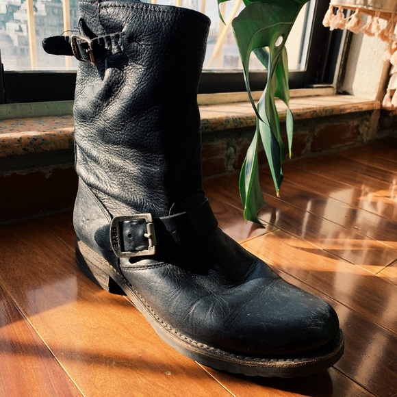 Veronica Shortie sloutchy leather boots - Picture 5 of 8